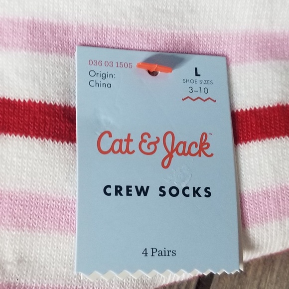 Cat & Jack Socks 12 Pairs 3 Sets of 4 Shine Bright - Picture 5 of 8